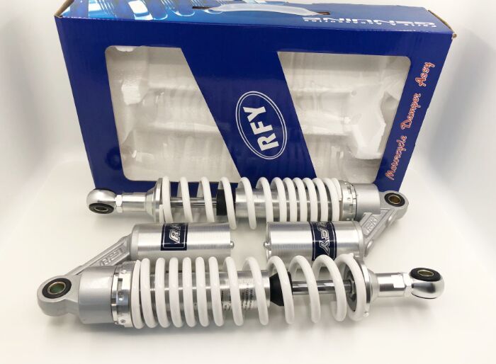 320mm (12.5″) Rear Air Shock Absorbers For Motorcycles & ATVs – Universal Fit
