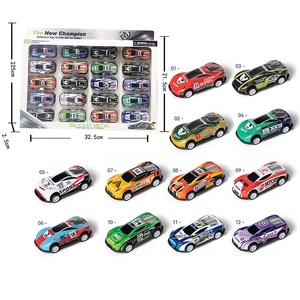 Diecast Alloy Pull-Back <strong>Car</strong> <strong>Model</strong>-1:64 Scale <strong>Collectible</strong> Toy with Over 100 Designs in Blister or Window Box Packaging - Product Image 6