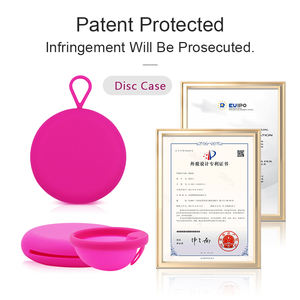 Kit de Discos Menstruales de Silicona de Grado Médico Reutilizables y Personalizables al por Mayor, Tres Tamaños, Anillo, Disco <span class=keywords><strong>Menstrual</strong></span> - Product Image 4