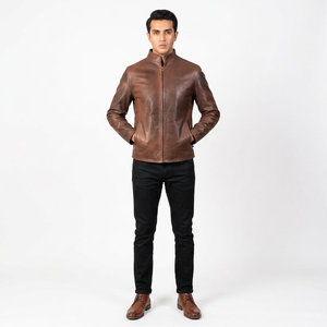 Reasonable Rate <b>Men</b> <b>Leather</b> <b>Jacket</b> Latest Fashion High Quality Fully Customized Top Trending <b>Men</b> <b>Leather</b> <b>jacket</b> for <b>men</b> - Product Image 1