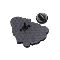 Épingle en alliage de zinc imitation nickel noir antique, motif ange pyramidal, anime, œuf, poussin, pour accessoires vestimentaires - Cadeau d'anniversaire