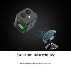 D3 độ nét cao 4K ống kính kép Wifi <span class=keywords><strong>Camera</strong></span> di động giám sát mạng không dây hồng ngoại nhìn đêm phát hiện chuyển động xe ô tô nhà - Product Image 5