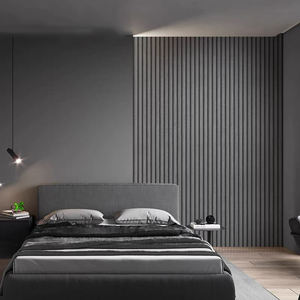 ผนังวอลเปเปอร์ลายไม้ 3 มิติ สีเทา กันน้ำ ยี่ห้อ ORON DECO แบบลอกติดเอง วัสดุไวนิล สำหรับห้องนอน ขนาด 60 ซม. - Product Image 6