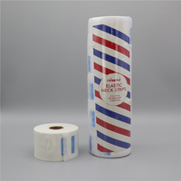 Bandes de cou jetables OEM/ODM, papier jetable pour la protection du cou et des cheveux cassés, papier à bavette pour salon de coiffure