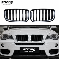 Grille de pare-chocs ABS à LED avec éclairage de jante pour BMW X5 E70 X6 E71, style performance, modernisation agressive, approvisionnement en gros