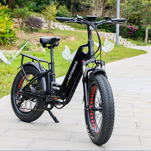 Vélo électrique à pneus larges 48V 500W 750W 1000W, <span class=keywords><strong>le</strong></span> <span class=keywords><strong>plus</strong></span> <span class=keywords><strong>puissant</strong></span>, pliable, pour la montagne, capacité de charge 150 kg, avec batterie intégrée - Product Image 2