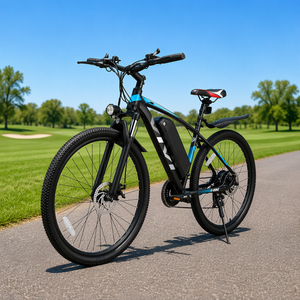 Vélo électrique adulte 27,5 pouces, VTT électrique, moteur 750W, batterie 48V 499,2Wh, frein à disque, jusqu'à 50 miles d'autonomie - Product Image 1