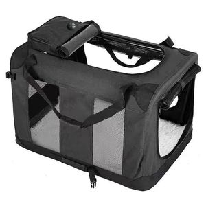 Large Portable Travel Collapsible Xl <strong>Soft</strong> Pet Cat <strong>Dog</strong> Car <strong>Crate</strong> for Car - Product Image 5