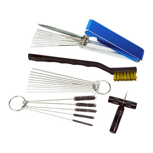 Kit de nettoyage de pistolet de pulvérisation 27 pièces, brosse métallique, kit de ventilation pour réparation automobile - Product Image 4