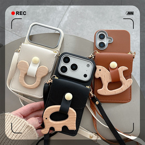 <span class=keywords><strong>Funda</strong></span> de Teléfono con Diseño de Ratón, Caballo y Elefante de TPU, Tarjetero, Bandolera para <span class=keywords><strong>iPhone</strong></span> 17 Pro Max, Personalizada, Venta al por Mayor - Product Image 3