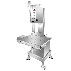 เครื่องเลื่อยกระดูกเชิงพาณิชย์รุ่น HJ-400A ทำจากสแตนเลสอย่างดี สำหรับตัดกระดูกซี่โครงเนื้อวัวแช่แข็ง เหมาะสำหรับร้านขายเนื้อและร้านอาหาร - Product Image 1