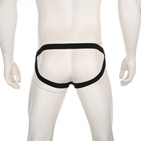 Sous-vêtements string pour hommes en tissu éponge FTM doux, respirant, ultra-discret, léger, avec poche de maintien pour l'organe, vente en gros