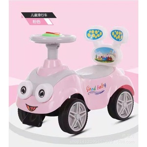 Good Baby Kids Scooter Four Wheel Push Car 1-3 Years Old Musical Seat Toy Vehicle For Boys And Girls - Product Image 3