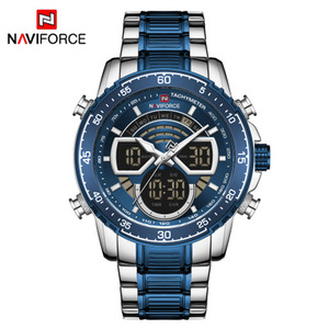 <span class=keywords><strong>Naviforce</strong></span> <span class=keywords><strong>นาฬิกา</strong></span><span class=keywords><strong>ผู้ชาย</strong></span>9189แฟชั่นใหม่สแตนเลสสตีลนาฬิกาข้อมือควอตซ์หรูหราสำหรับผู้ชาย - Product Image 5