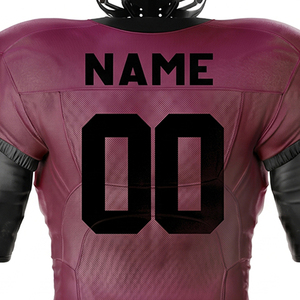 American Football Uniform With Team Name & Number Comfortable and Breathable American Football Uniform - Product Image 5