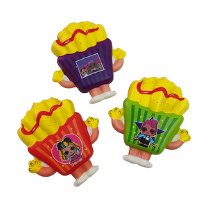 Popular Slow Rising Food Pizza Hot Dog Squishy Toy Manufacture Stress Relief Squeeze Toy PU Foam - Product Image 2