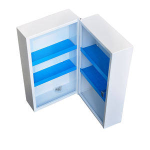 Nuevo diseño precio competitivo mejor venta montado en la pared personalizado medicina kit de primeros auxilios de gabinete de metal - Product Image 2