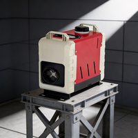 Chauffage d'appoint diesel tout-en-un RUIDIAITE 5KW avec préchauffeur au kérosène, télécommande LCD, faible bruit, chauffage rapide