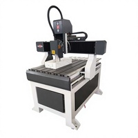Petite graveuse/mini robot, machine de fraisage CNC 3 axes 6090 avec refroidissement par eau, broche simple