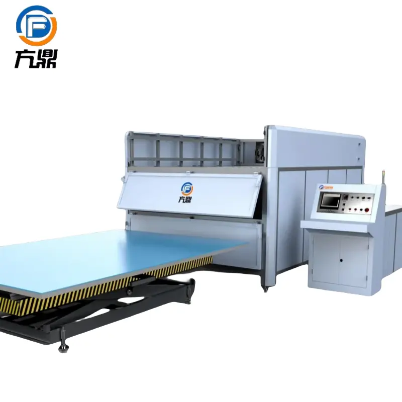 Máquina automática de processamento de produção de vidro laminado EVA de 4 camadas e 2 circulações