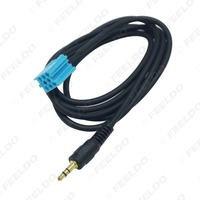Adaptador de cable de entrada auxiliar de Audio estéreo hembra de 3,5mm para VW Golf Passat B5 Bora Polo Blaupunkt