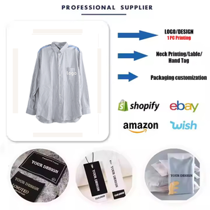 Haute qualité marque Lauren à manches longues décontracté à la mode <span class=keywords><strong>Marlin</strong></span> chemise rayée automne vente en gros OEM chemise pour hommes - Product Image 2