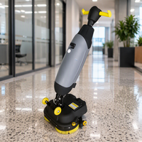 Nettoyeur de sols électrique à double brosse GS03, machine de nettoyage pour usage domestique avec certificats CE ECM