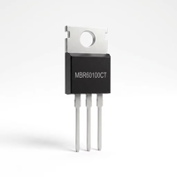 Redresseurs à barrière Schottky MBR6040CT, MBR6060CT, MBR60100CT, MBR60150CT, MBR60200CT, 60A 100V