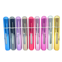 Flacons vaporisateurs de parfum miniatures rechargeables portables vides de 5 ml, 8 ml, 10 ml