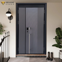 Portes de sécurité modernes en acier, porte d'entrée de sécurité en acier, structure renforcée pour projets d'appartements