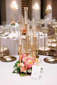 LANJO High Quality Modern Iron Metal <strong>Wedding</strong> Candle Holder Tall Hurricane Candlestick for <strong>Decoration</strong> - Product Image 4