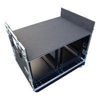 Flight Case Personnalisé pour Ampli & Rack d'Effets, Équipement de Scène, Par LED, DJ, Enceintes Line Array, Transport, Boîtier Rigide en Aluminium