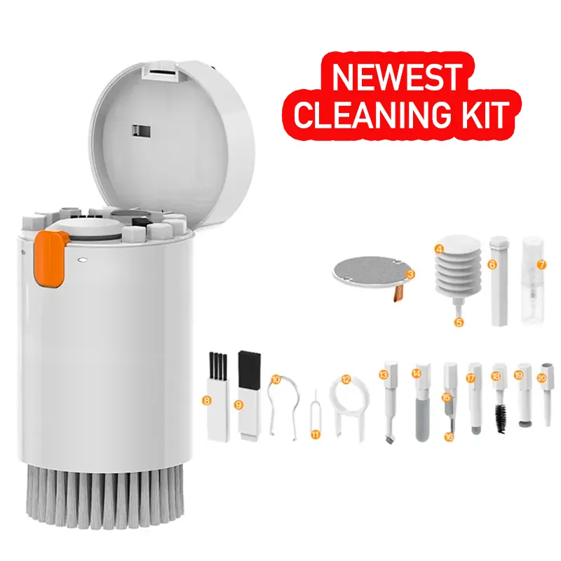 Great Roc 20 in 1 multifunction cleaning kit electronic Screen Cleaning Tool Multifunction Brush Camera Lens Phone