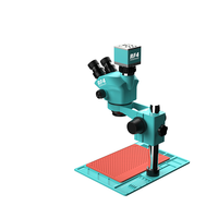 RF4 RF7050-Caméra de microscope numérique USB PO4-4K Outil de grossissement optique de réparation de téléphone portable Matériau en alliage d'aluminium