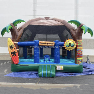 Castello Gonfiabile a Tema <span class=keywords><strong>Pirata</strong></span> per Grandi Feste, Sala Giochi Gonfiabile 16x17 - Product Image 2
