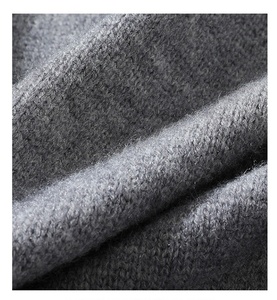 Pull tricoté unisexe effet deux pièces épais et respirant, style vintage américain, marron, coupe ample, pour automne-hiver, effet superposé, devant décontracté - Product Image 2