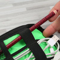 Chargeur câble cordon organisateur électronique voyage câble organisateur sac pochette Portable sac de rangement grande taille