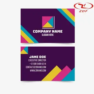Factory Outlet Customized Business Cards With Logo Offset Printed And Cut To Size Fair Priced Plastic Printing Product
