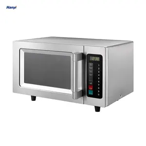 Factory Custom Edelstahl 25L 1000W Tragbarer Backofen Preise Digital Control Convection Gewerblicher Mikrowellen herd