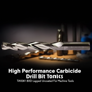 Foret en carbure haute performance TA1041 8xD non revêtu pour machines-outils - Product Image 3