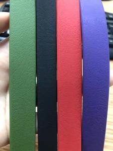 Ruban en nylon enduit de <span class=keywords><strong>vinyle</strong></span> plastique gaufré écologique pour licol de cheval imperméable - Product Image 5