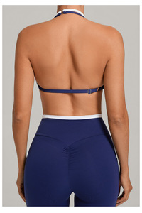 Soutien-gorge de sport respirant à maintien élevé avec design dos serré et lien tour de cou, idéal pour le yoga, la fitness et la <span class=keywords><strong>course</strong></span> à <span class=keywords><strong>pied</strong></span> pour femmes - Vente en gros à succès - Product Image 5