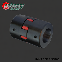 Coupleur élastomère à vis de réglage de précision en acier allié, Red Spider, sans jeu, compensation de désalignement pour moteur pas à pas et servo CNC