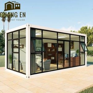 Dyce1 Oficina Modular <span class=keywords><strong>de</strong></span> Lujo en Contenedor, <span class=keywords><strong>Mini</strong></span> Contenedor Desmontable, Estructura <span class=keywords><strong>de</strong></span> Acero Prefabricada Expandible, Casa Exterior Estilo Mid-Century - Product Image 6