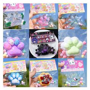 Pelota Antiestrés Sensorial de Alta Densidad con Forma de Pata de Gato, Kawaii, de Subida Súper Lenta, Juguete Terapéutico Hecho de Material TPR - Product Image 5