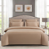 Ensemble de draps de lit d'hôtel 100 % coton respirant et infroissable, personnalisable avec broderie, idéal pour cadeau de mariage