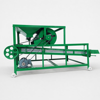 Trieuse de graines à cadre robuste, aspiration d'air, dépoussiérage, double écran amovible, 3kW 220V, pour le classement du maïs, du blé et du soja