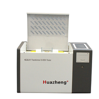 Testeur de résistance diélectrique de l'huile de transformateur automobile Huazheng, testeur de tension de rupture diélectrique 80 kV