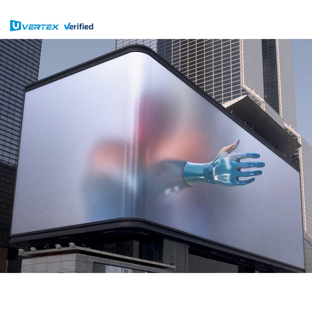 Newly Launched Ultra-thin Die Cast Aluminum 960 * 960mm Outdoor LED Display Screen IP65 Waterproof Panel 3D Naked Eye