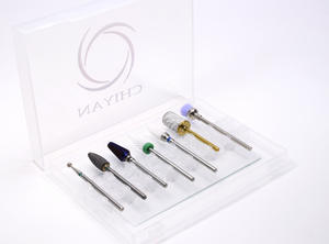 أفضل مجموعة لقم حفر CHIYAN، مجموعة لقم أظافر بطول 3/32 بوصة للمانيكير والباديكير - Product Image 4